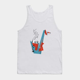 Letter J Aesthetic Tank Top